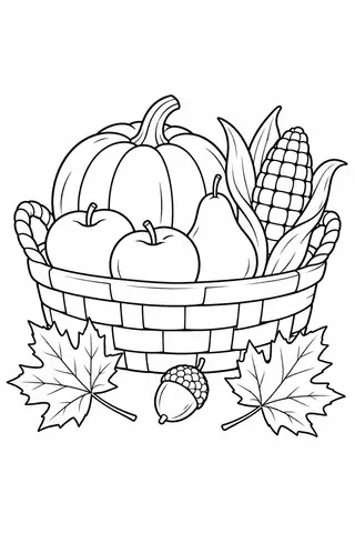 Thanksgiving Harvest Basket