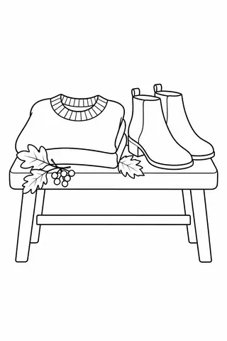 Cozy Sweater and Boots