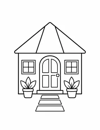 Cottage Front Door