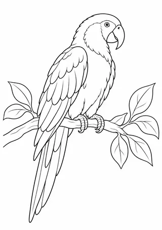 Parrot on a Branch