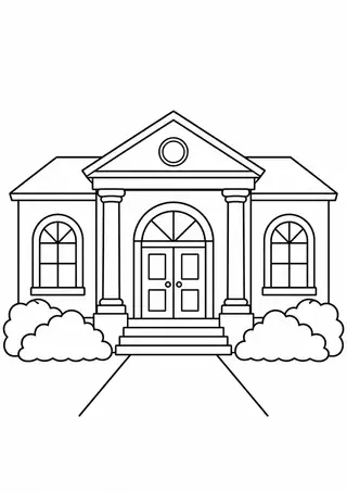 Town Library Building