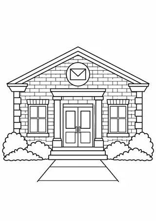 Brick Post Office