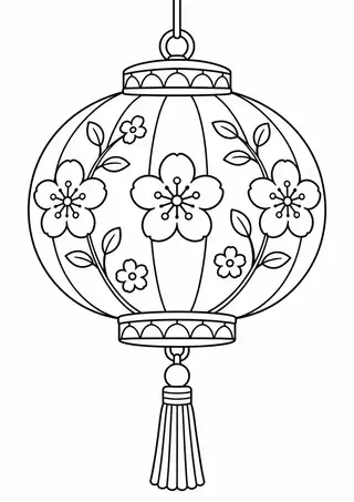 Garden Lantern for a Festival
