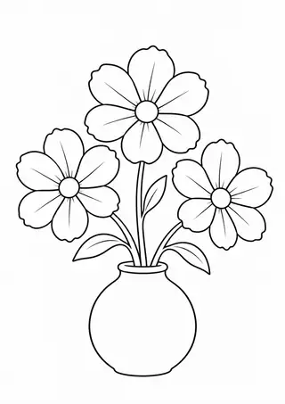 Anemones in a Vase
