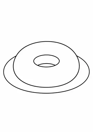 Bagel on a Plate