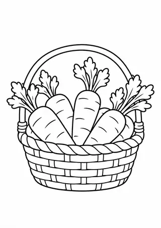Carrots in a Basket