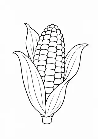 Corn Cob in Its Husk