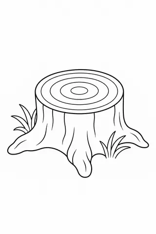 Tree Rings on a Stump