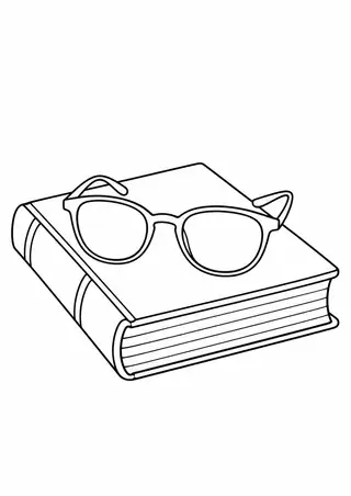 Glasses on a Closed Book