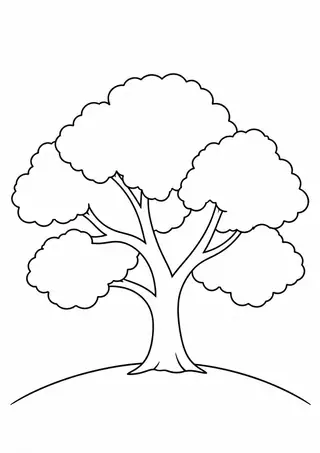 Single Tree on a Hill