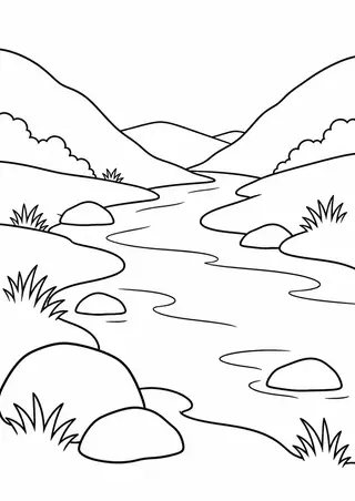 Stream through a Valley
