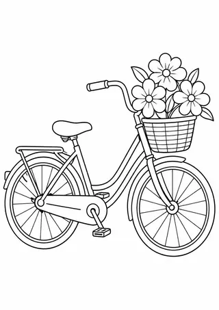 Flower Delivery Bicycle