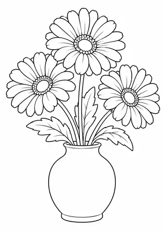 ガーベラの花瓶
