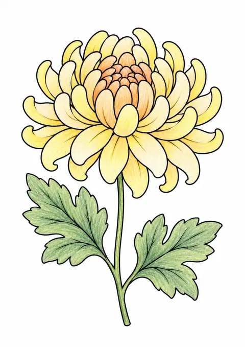 菊の花 色見本