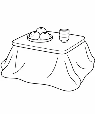 こたつとみかん