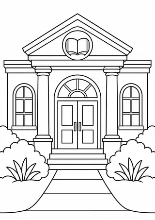 町の図書館