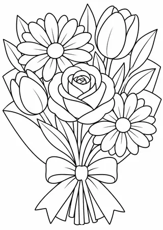 母の日の花束