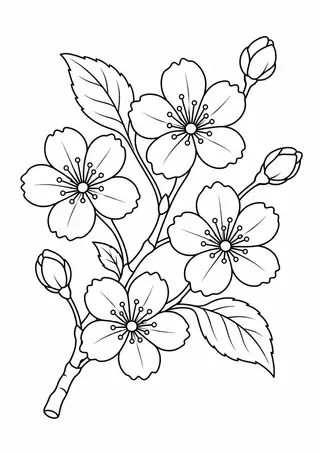 桜の小枝