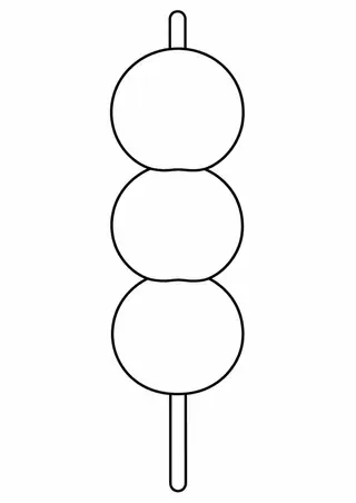 串の団子三つ
