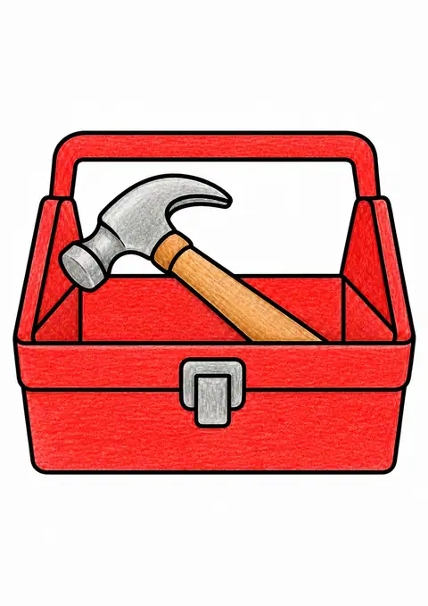 小さな工具箱 色見本