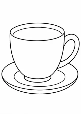 マグカップと小皿