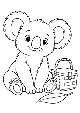 コアラの小さなピクニック