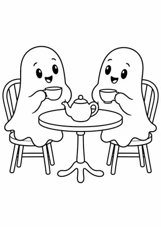 おばけのティータイム